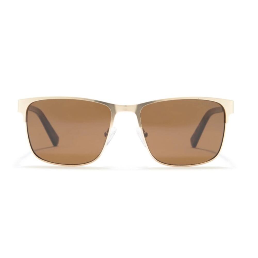 Guess Gold and Brown Sunglasses